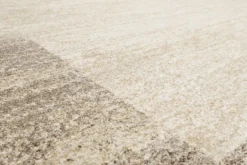 Teppich Beige Creme Kurzflor