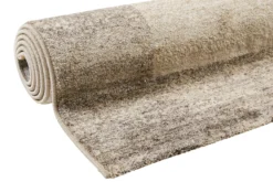 Teppich Beige Creme Kurzflor