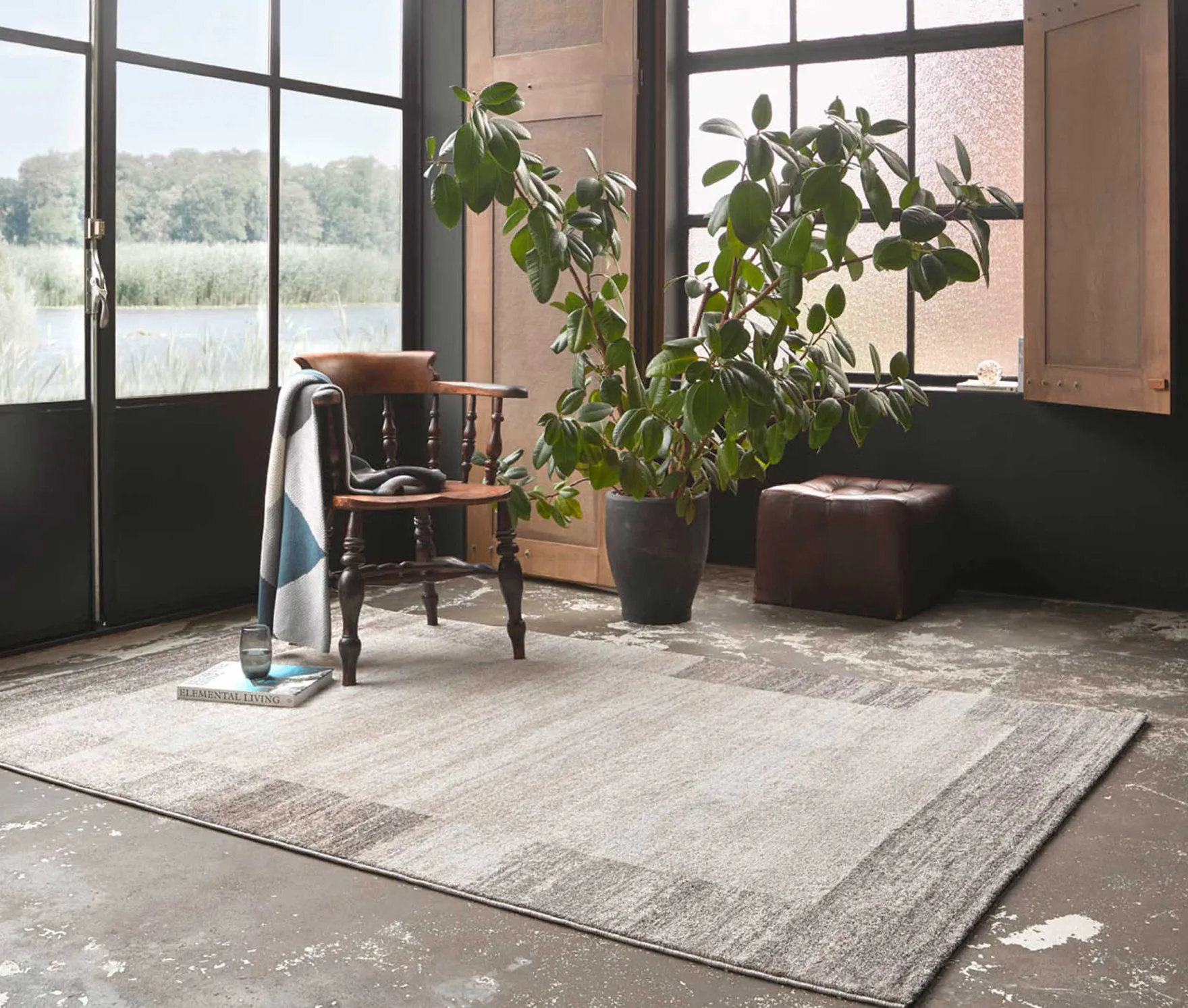 Teppich Beige Creme Kurzflor "Déjà-vu" WECONhome