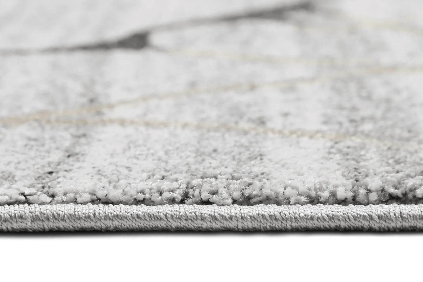 Teppich beige grau = greige "Solo Fields" WECONhome