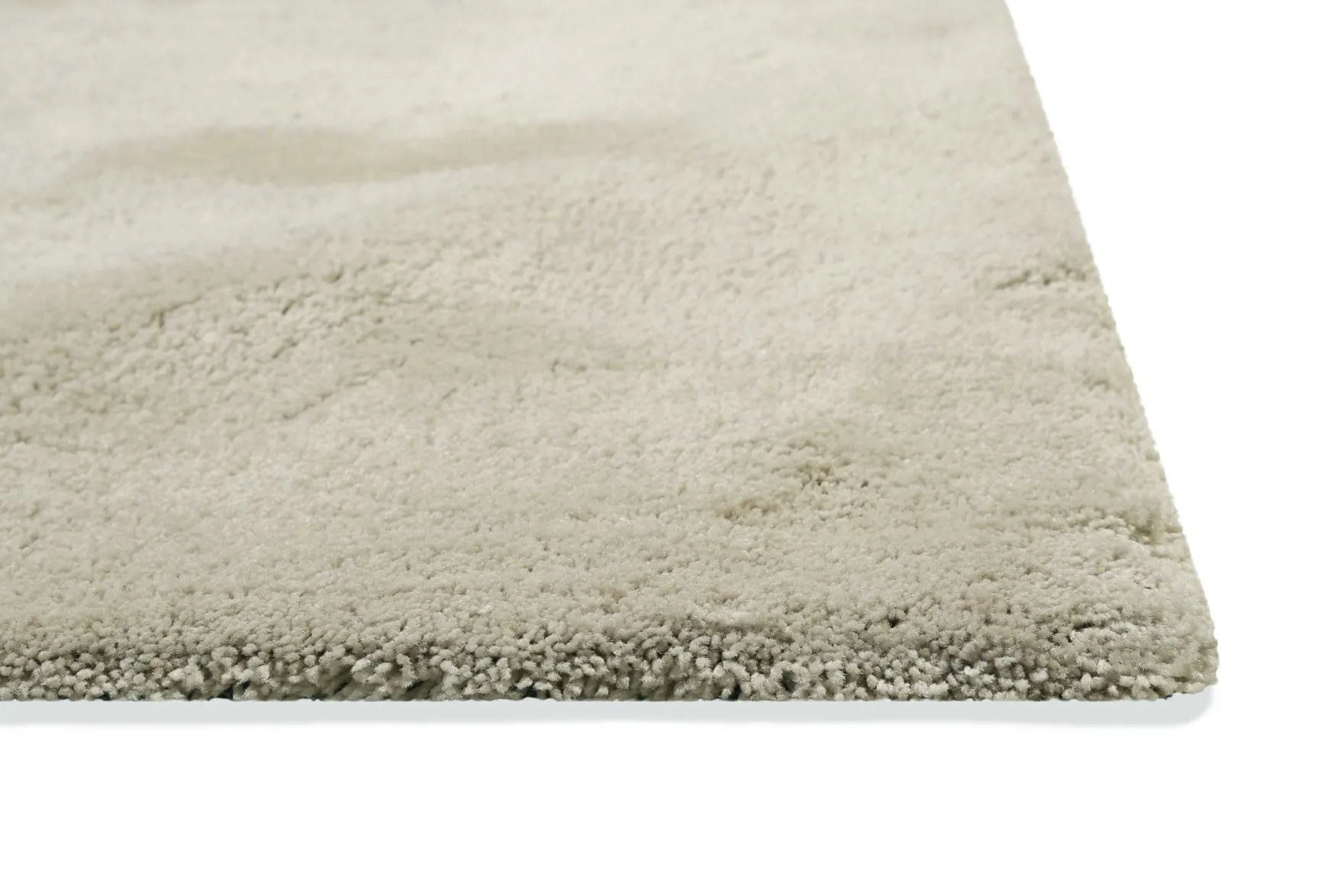 Teppich Beige Grau Hochflor "Emilia" WECONhome Basics