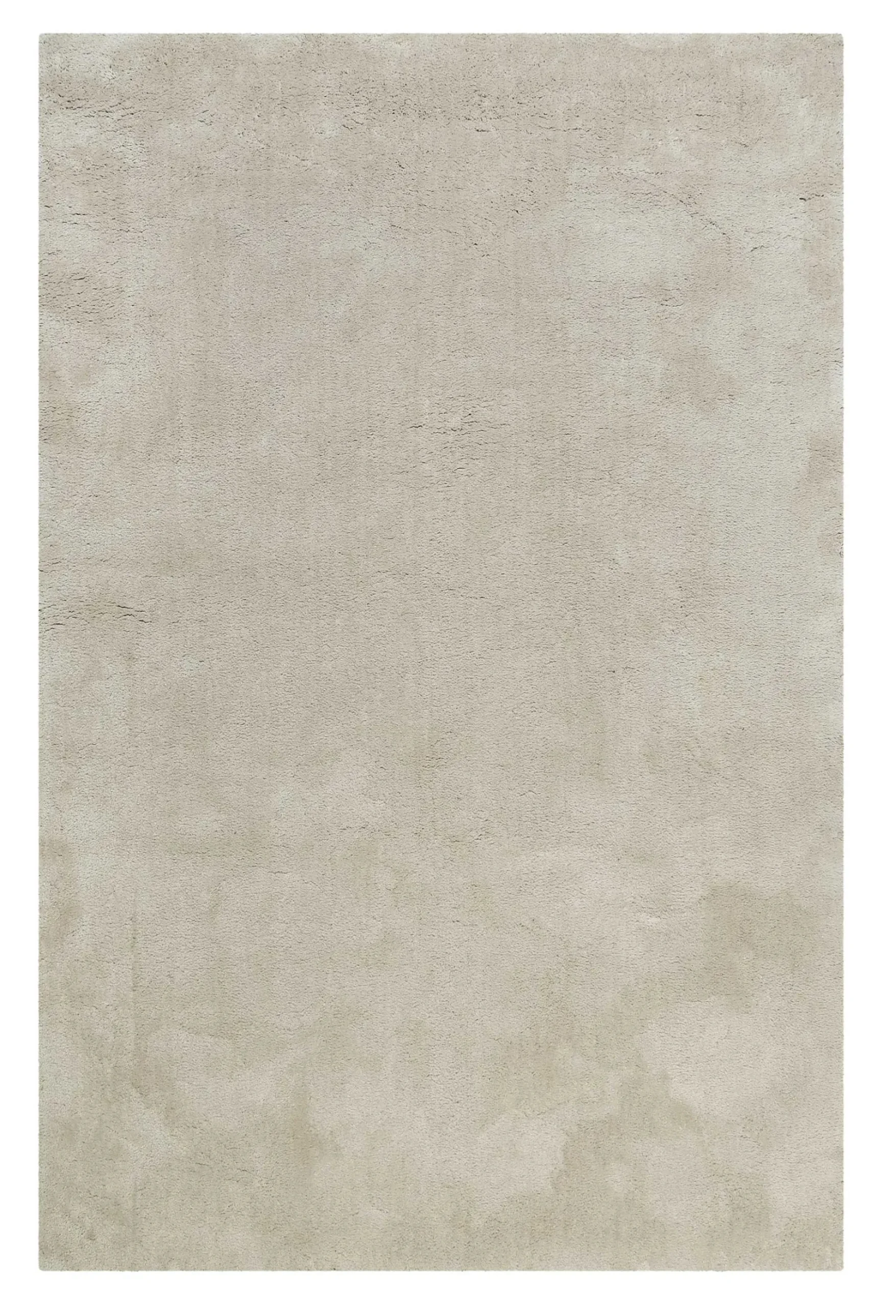 Teppich Beige Grau Hochflor "Emilia" WECONhome Basics