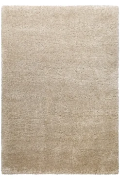 Teppich Beige Hochflor sehr kuschelig & flauschig 