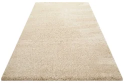Teppich Beige Hochflor