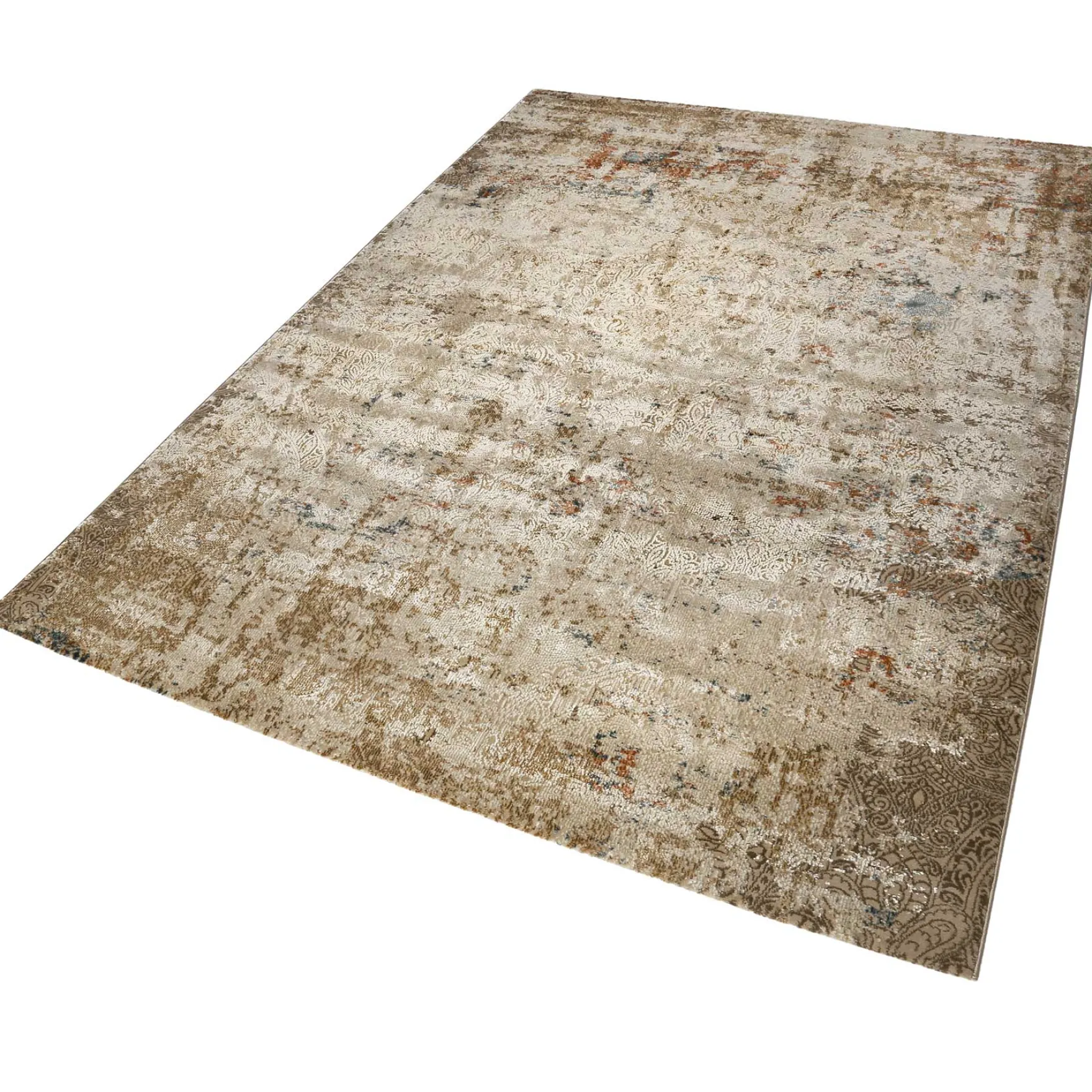Teppich Beige Sand "Baroque Vintage" WECONhome