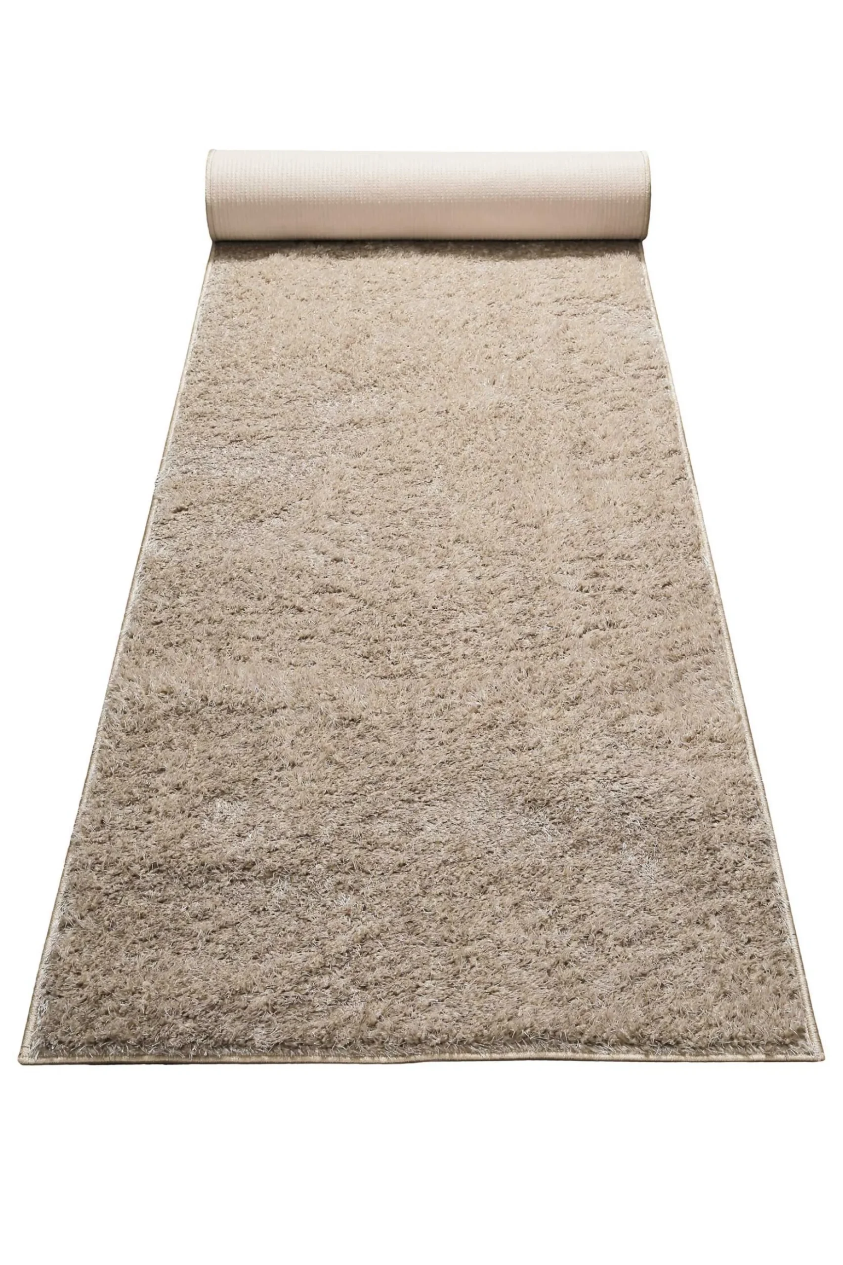 Teppich Beige Sand Hochflor "Fanny" WECONhome Basics