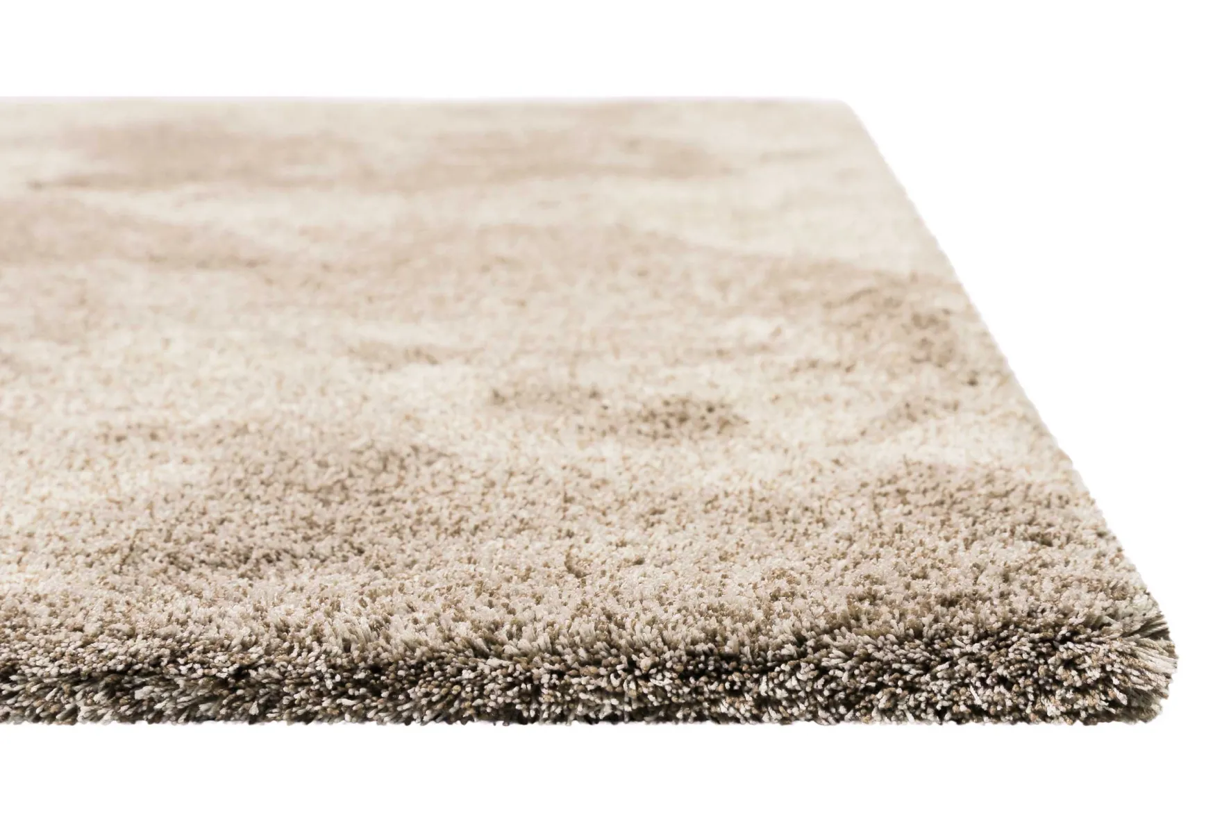 Teppich Beige Sand Hochflor "Sienna" Homie Living