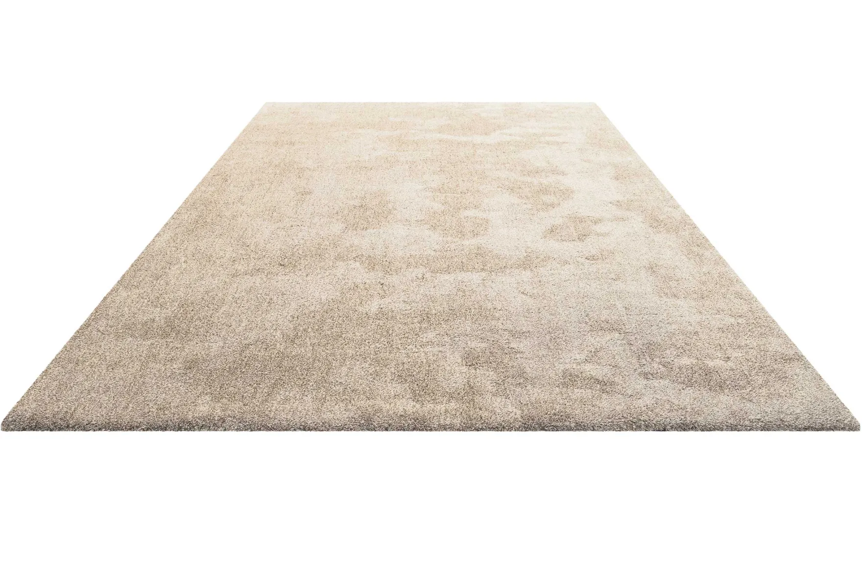 Teppich Beige Sand Hochflor "Sienna" Homie Living