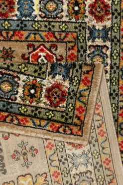 Teppich Beige Sand Kurzflor 