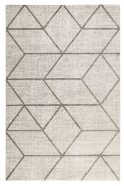 Teppich Beige Taupe Kurzflor