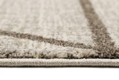 Teppich Beige Taupe Kurzflor