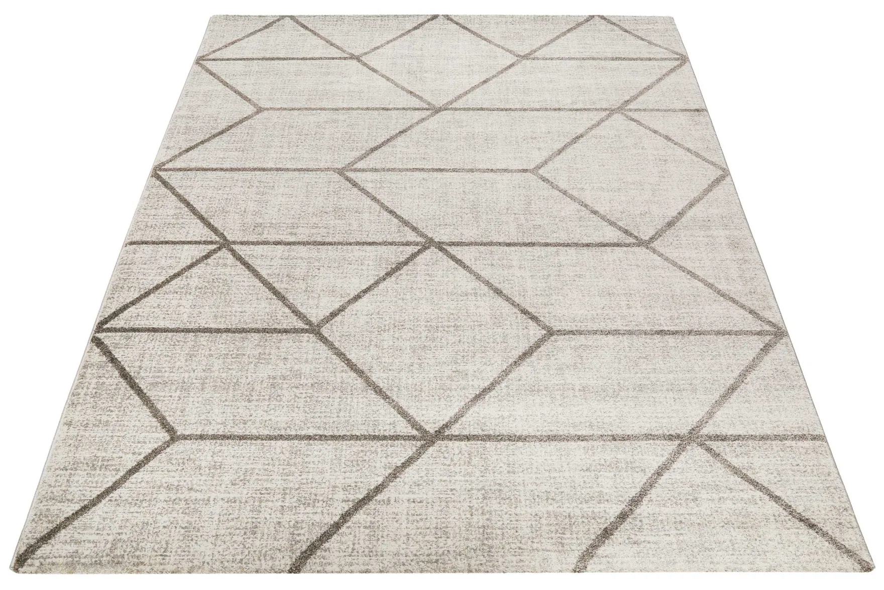 Teppich Beige Taupe Kurzflor "Bossa Lounge" WECONhome