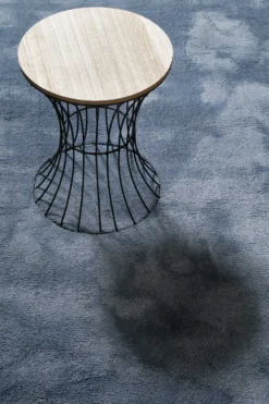 Teppich Blau Hochflor "Sienna" Homie Living