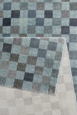Teppich Blau Kurzflor "Physical 2.0" WECONhome