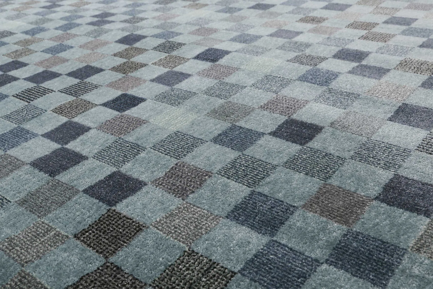 Teppich Blau Kurzflor "Physical 2.0" WECONhome