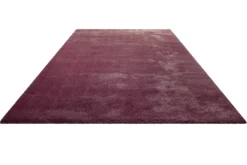 Teppich Bordeaux Hochflor
