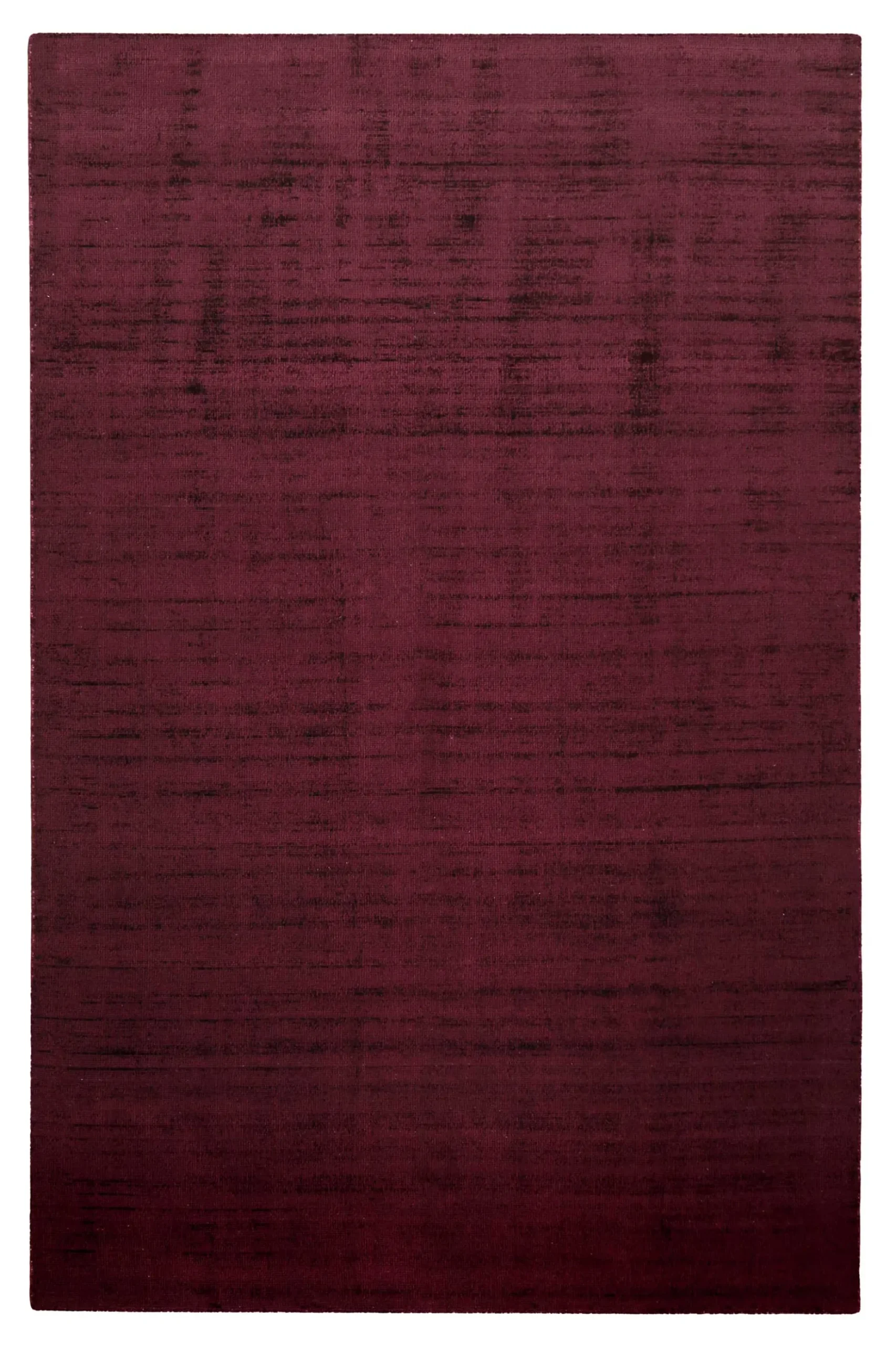 Teppich Bordeaux Rot Kurzflor "Miramonti" Homie Living