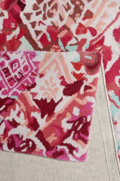 Teppich Bunt aus Wolle
