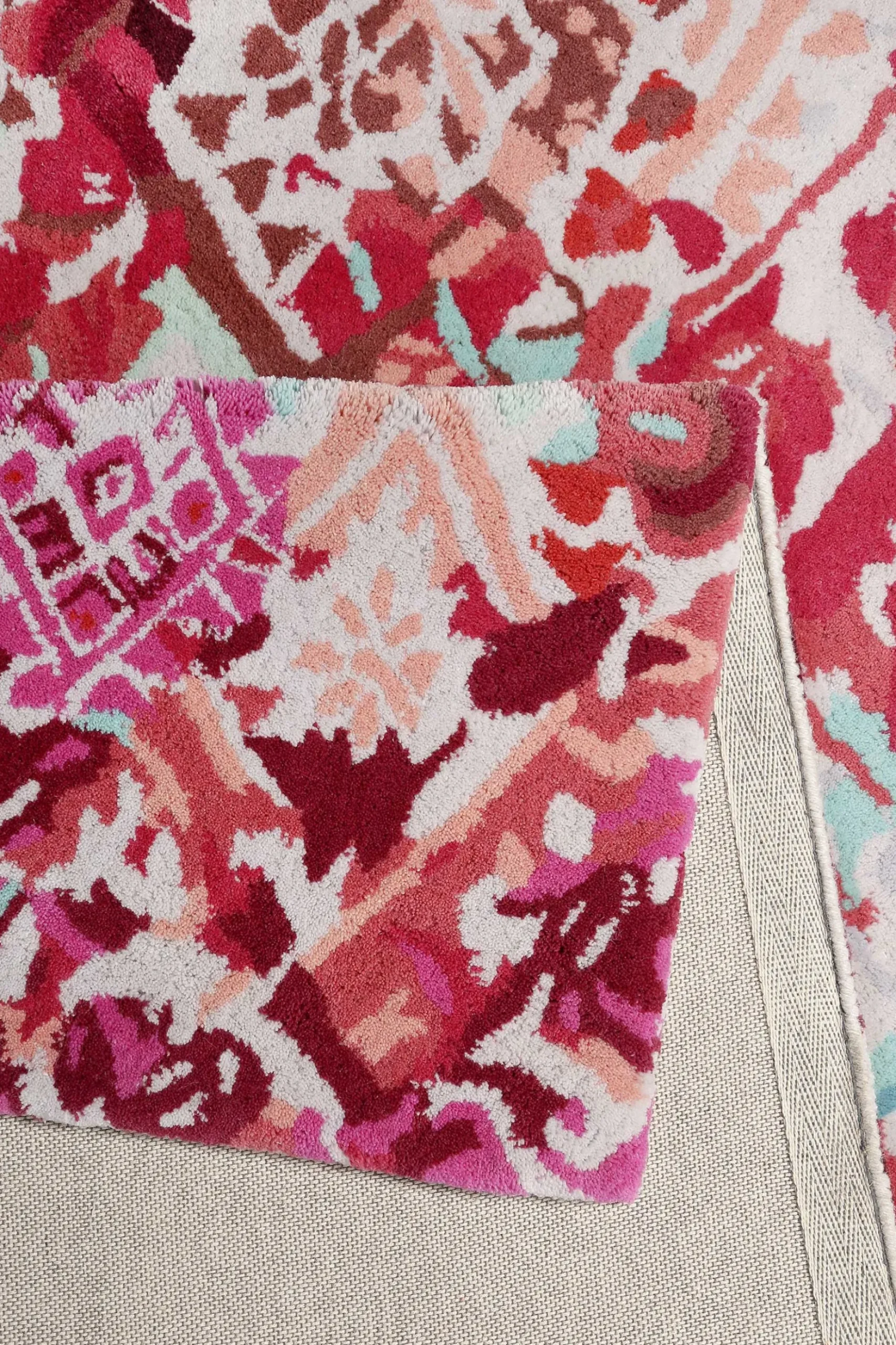 Teppich Bunt aus Wolle "Love Vintage" Accessorize