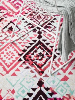 Teppich Bunt aus Wolle