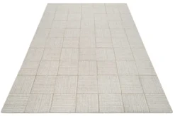 Teppich Creme Beige aus Naturfasern 
