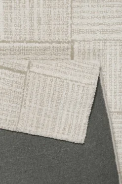 Teppich Creme Beige aus Naturfasern 