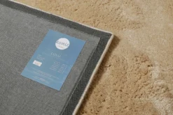 Teppich Creme Beige Hochflor B-Ware 