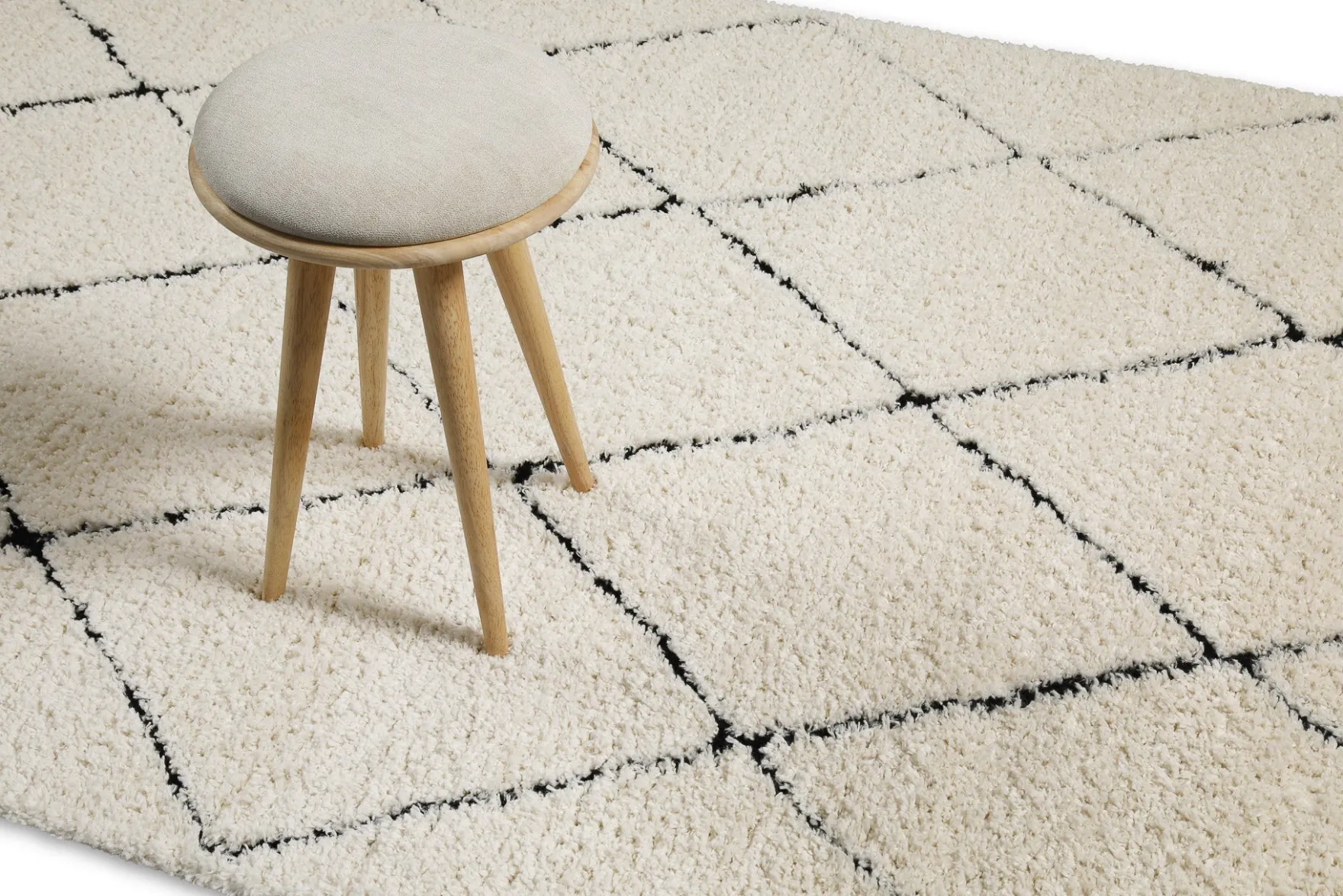 Teppich Creme Beige im Berber Style "Studio two" WECONhome