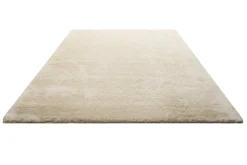 Teppich Creme Weiß Hochflor B-Ware 