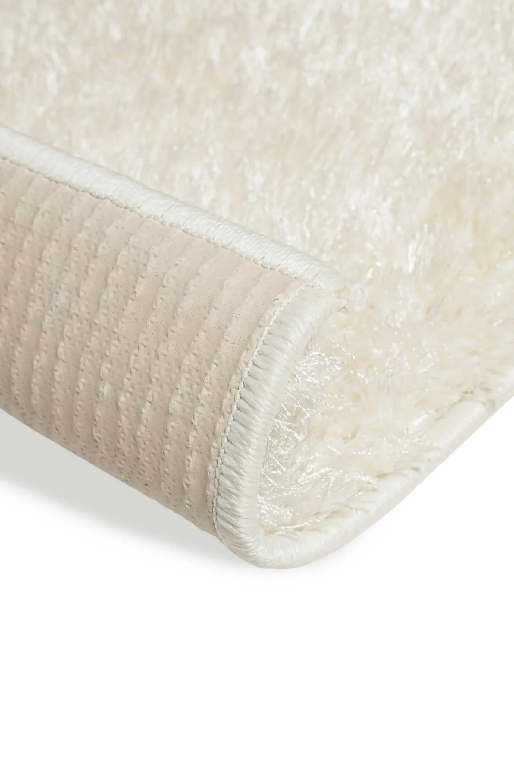 Teppich Creme Weiß Hochflor "Fanny" WECONhome Basics