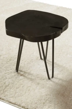 Teppich Creme Weiß Hochflor