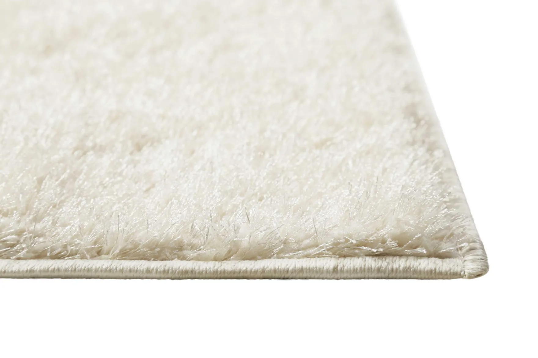 Teppich Creme Weiß Hochflor "Fanny" WECONhome Basics