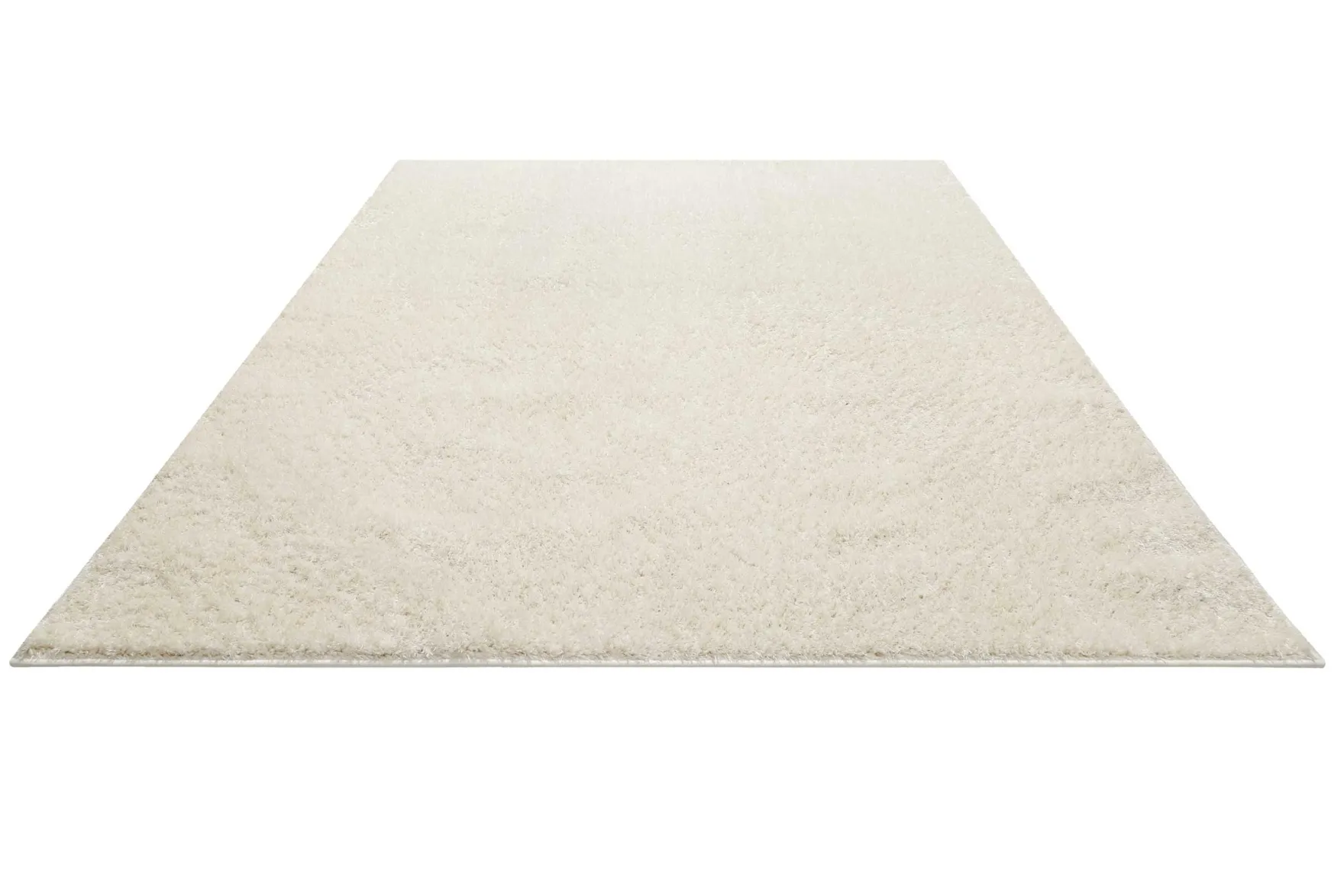 Teppich Creme Weiß Hochflor "Fanny" WECONhome Basics