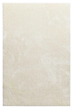Teppich Creme Weiß Hochflor "Flavio" Homie Living
