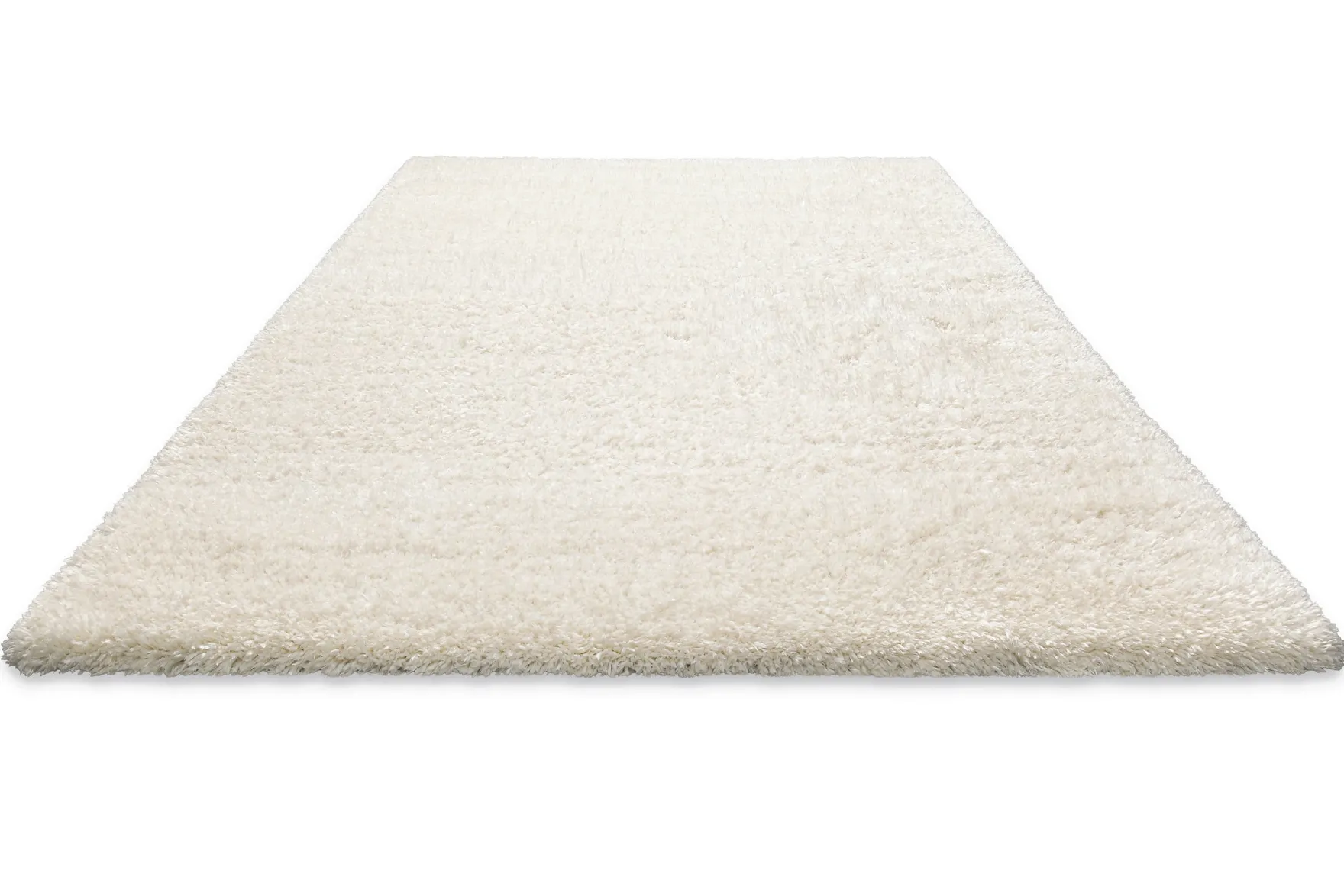 Teppich Creme Weiß Hochflor sehr kuschelig & flauschig "Parma" Homie Living