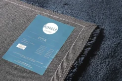 Teppich Dunkelblau Hochflor
