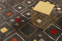Teppich Dunkelgrau Bunt Kurzflor B-Ware "Mont Royal" WECONhome