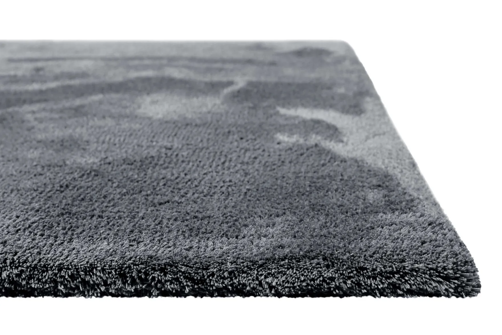 Teppich Dunkelgrau Hochflor "Sienna" Homie Living