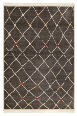 Teppich Dunkelgrau Kurzflor B-Ware 