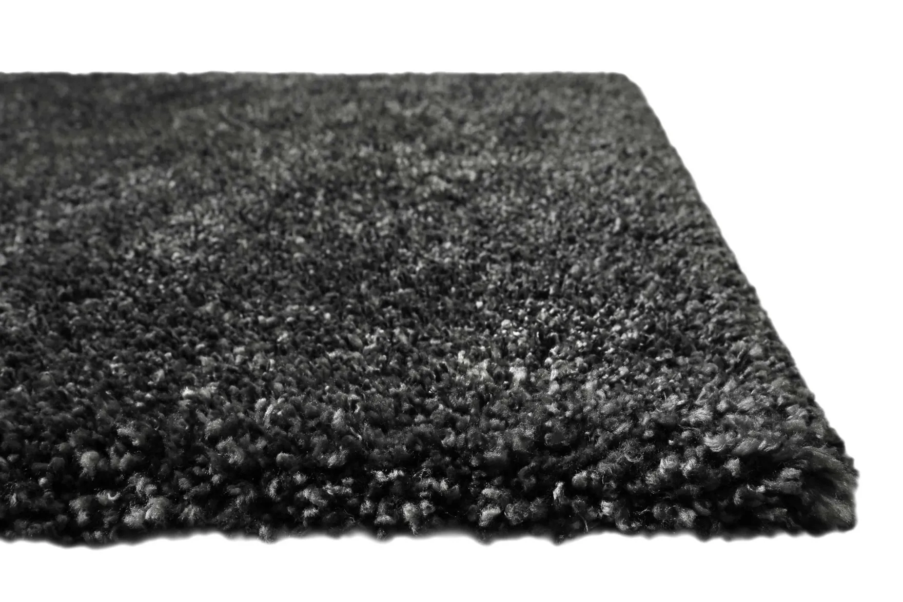 Teppich Dunkelgrau meliert Hochflor "Bozen" Homie Living
