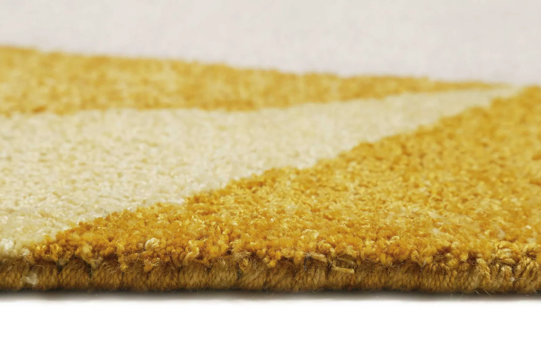 Teppich Gelb Gold Kurzflor "Next Time 2.0" WECONhome