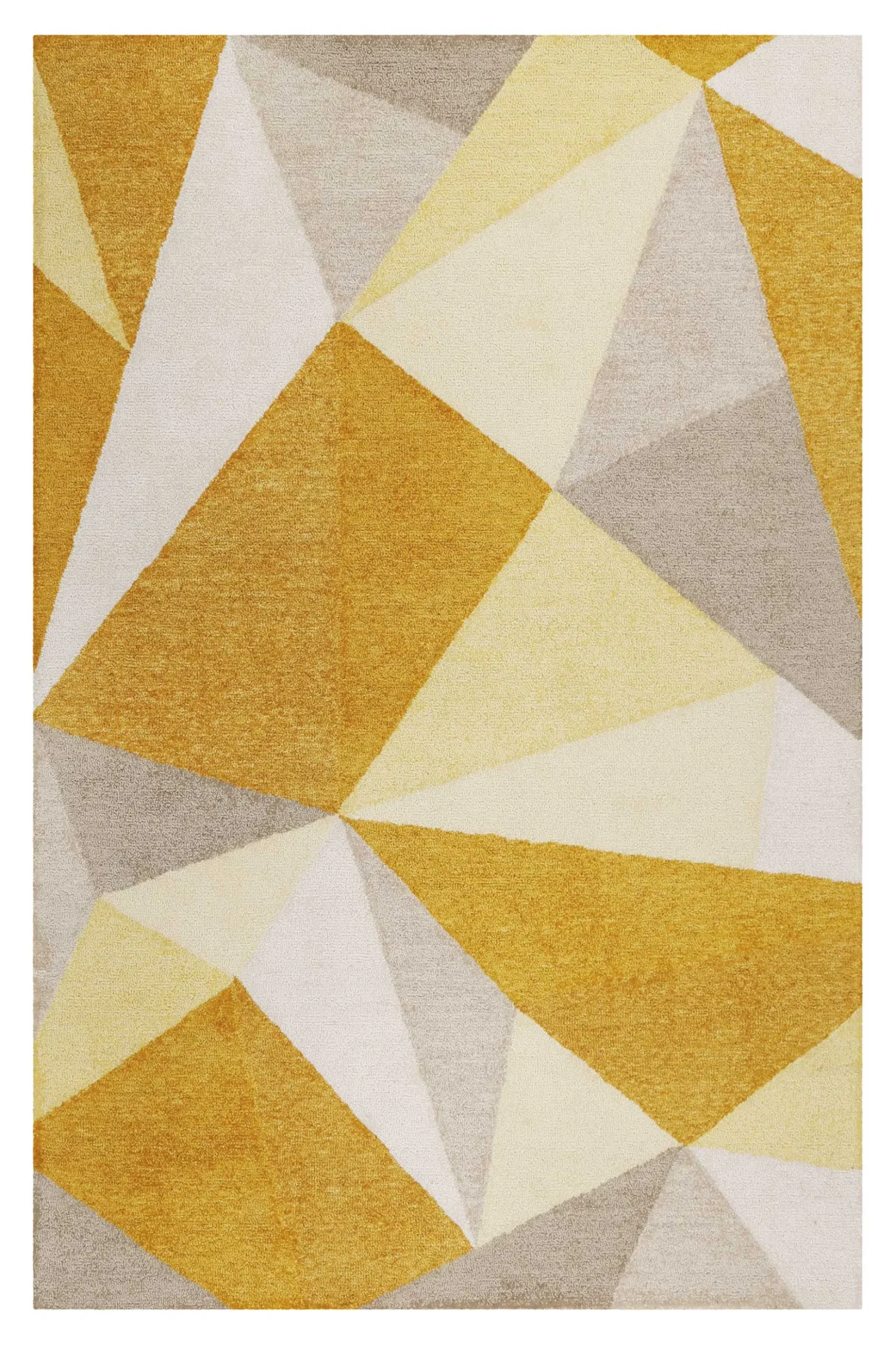 Teppich Gelb Gold Kurzflor "Next Time 2.0" WECONhome