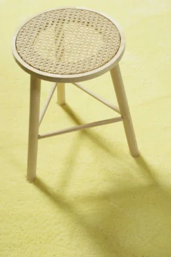 Teppich Gelb Hochflor