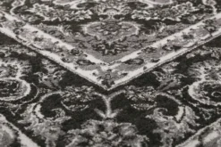 Teppich Grau Anthrazit Kurzflor 