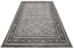 Teppich Grau Anthrazit Kurzflor "Oxford" WECONhome