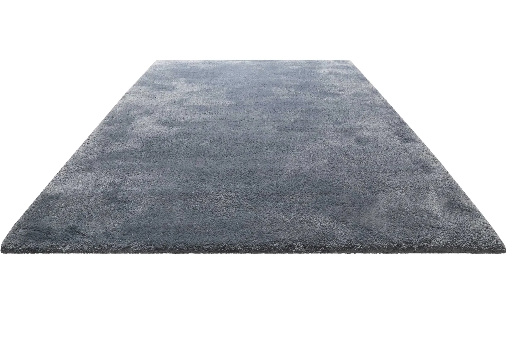 Teppich Grau Blau Hochflor "Pisa" Homie Living