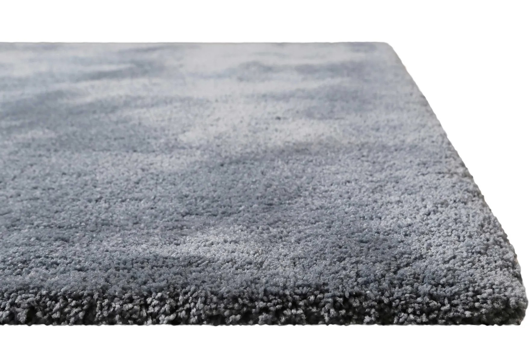 Teppich Grau Blau Hochflor "Pisa" Homie Living