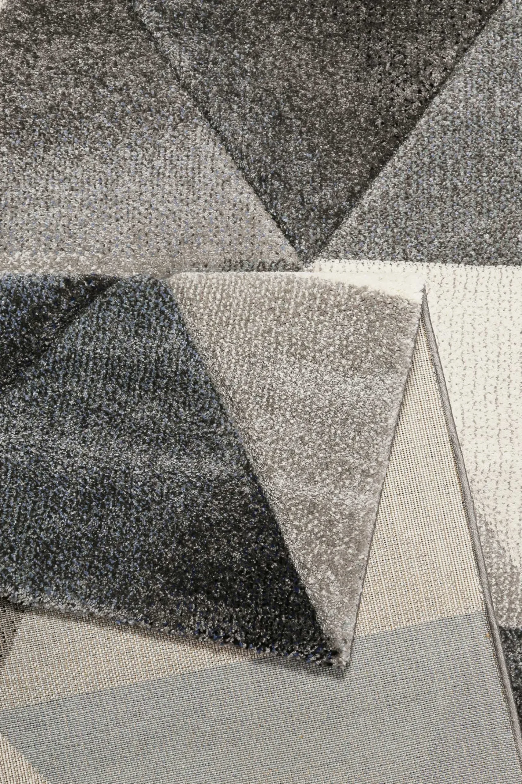 Teppich Grau Blau "Lighthouse" WECONhome