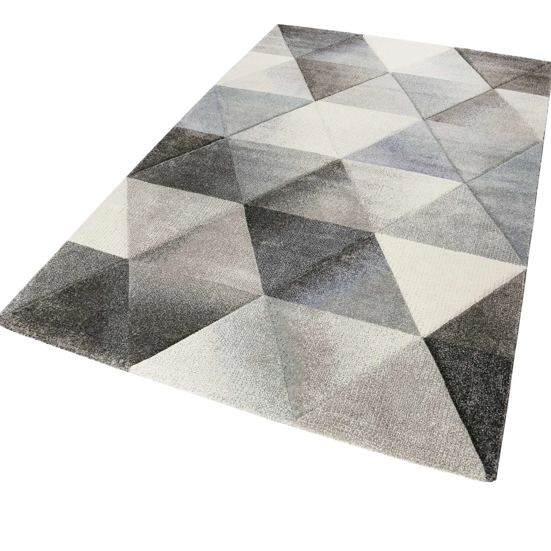 Teppich Grau Blau "Lighthouse" WECONhome