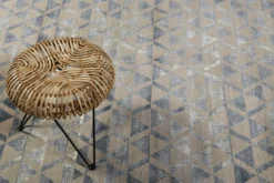 Teppich Grau Blau Silber Kurzflor "Pearl 2.0" WECONhome